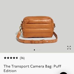 Madewell Transport Camera bag Puff Edition